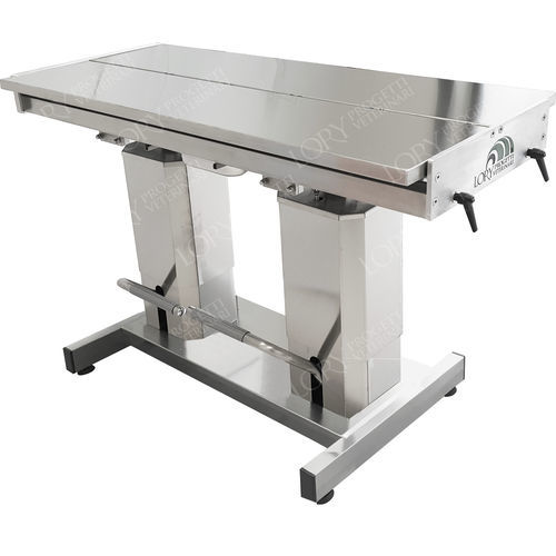 Hydraulisches OP-Tisch fur Tierpraxen - Erkules - Lory Progetti Veterinari srl - für Großtiere / hövenverstellbarer / einteilig