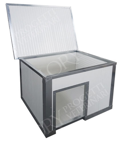 Tierkäfig für Hunde - CUC001 - Lory Progetti Veterinari srl - modular / Edelstahl