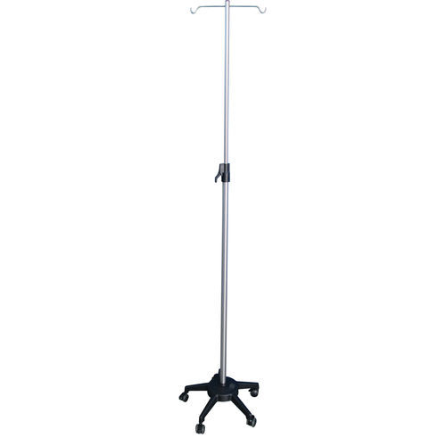 Infusionsständer auf Rollen - ACC003 - Lory Progetti Veterinari srl - 2 Haken / teleskopisch