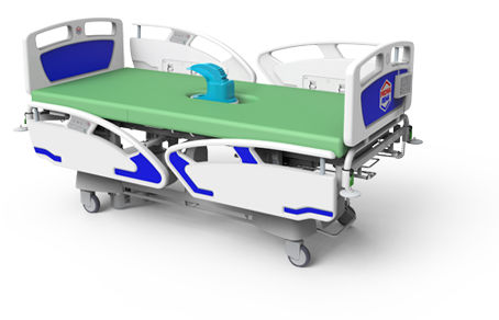 Pflegebett - SOLATICARE® - Novamed Europe - Krankenhaus / elektrisch / höhenverstellbar