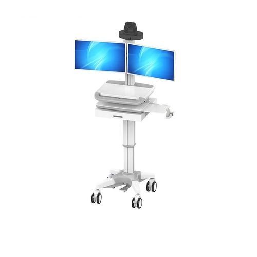 Wagen für Kliniken - BWT-006 - Rooe Medical - für Krankenakten / Geräte / für medizinische Bildschirme