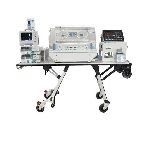 Inkubator für Neugeborene / für Transport - HB2000 - Rooe Medical - auf Rollen / elektrisch / mit 4 Fenstern für Zugang zum Baby