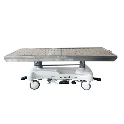Rechtsmedizin-Autopsietisch - GA202 Plus - Rooe Medical - zum Sezieren / auf Rollen / hydraulisch