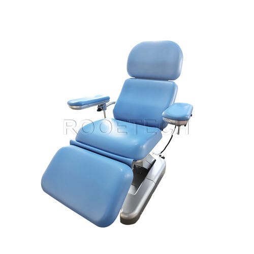 Elektrischer Blutentnahmesessel - BXD101 - Rooe Medical - höhenverstellbar / mit Fußstütze / neigbar