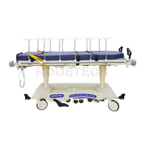 Transport-Fahrtrage - BD111BD Plus - Rooe Medical - manuell / hydraulisch / höhenverstellbar