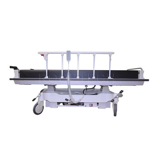 Transport-Fahrtrage - BD26D - Rooe Medical - elektrisch / selbstladend / höhenverstellbar