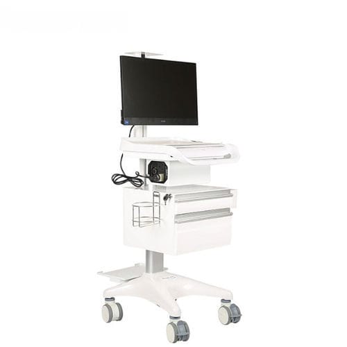 Telemedizinwagen für Tablet-PC - BWT-007 - Rooe Medical - für Panel PC / mobil / Akku