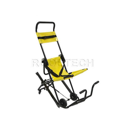 Evakuierungsstuhl mit Treppensteighilfe - EA-6G  - Rooe Medical - zusammenklappbar / auf Rollen / mit Fußstütze