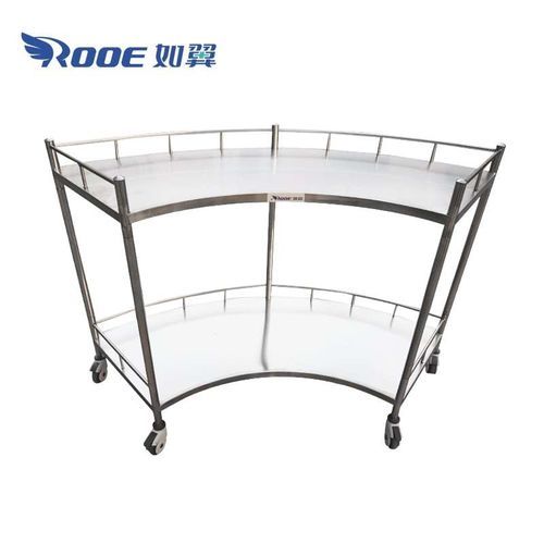 Medizinischer Wagen - BSS203 - Rooe Medical - chirurgisch / für Instrumente / Vielzweck