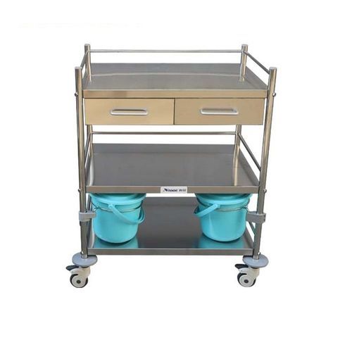 Medizinischer Wagen - BSS300D2 - Rooe Medical - chirurgisch / für Tierarztpraxis / für Instrumente