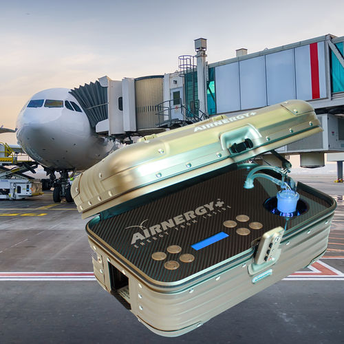 Spirovital-Therapiegerät / für Lungenkrankheiten - AIRNERGY Travel Plus - Airnergy - transportierbar