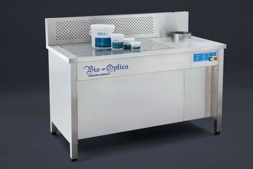 Arbeitsplatte für Labor / für die Histopathologie - TECH 130  - BIO-OPTICA Milano - Edelstahl