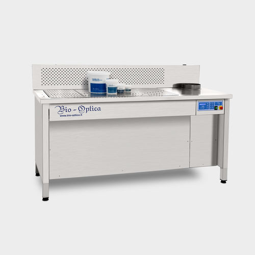 Arbeitsplatte für Labor / für die Histopathologie - TECH 130  - BIO-OPTICA Milano - Edelstahl