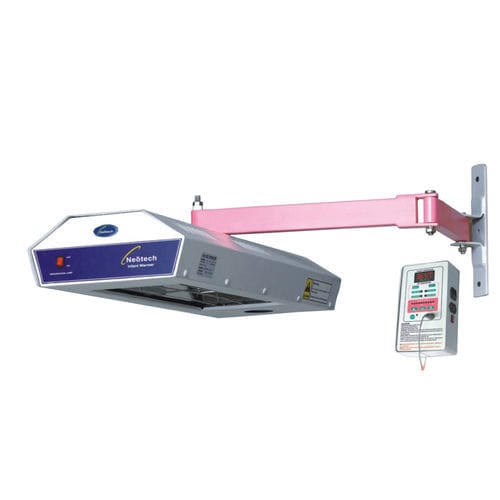 Wandmontierter Wärmestrahler für Neugeborene - 2007 SW - Neotech Medical Systems - mit APGAR-Timer