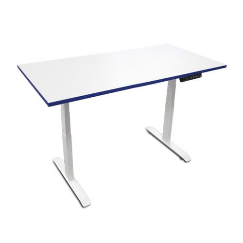 Rechteckiger Schreibtisch - LT-150 - Biosan - höhenverstellbar / mit Schublade
