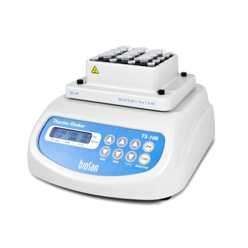 Digitaler Thermomixer - TS-100 - Biosan - Orbital / Tisch / kompakt