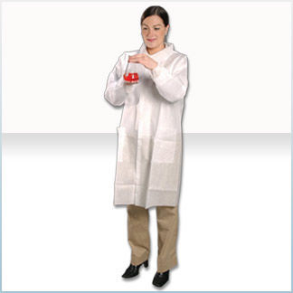 Unisex-Besucherkittel - Critical Cover® AlphaGuard® - ALPHA PROTECH - L / XL / M