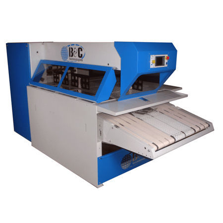 Faltmaschine für Laken / mit Stapelsystem - PF series - B&C Technologies