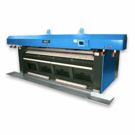 Eingabemaschine für Bettlaken / für Gesundheitseinrichtungen - PD series - B&C Technologies - kompakt / automatisch