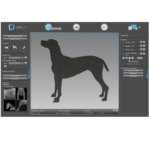 Software für veterinäres Röntgen - IMEDview - Imedsys - tierzahnärztlich / zur Bildverbesserung / Beschaffung