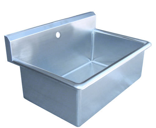 Waschbecken für OP / 1 Arbeitsplatz - 300-35, D300-35 - Tristar Vet - Edelstahl