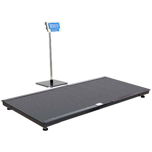 Digitale Veterinärwaage - 7400LCD - DRE Veterinary - für Einhufer / Plattform / mit LED-Display