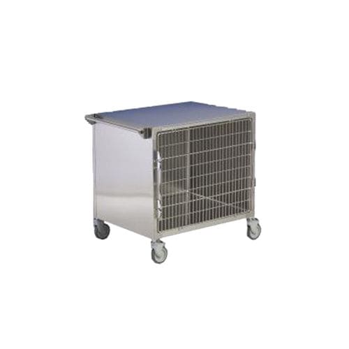 Tierkäfig auf Rollen - 7SSTRANSPORT - DRE Veterinary - Edelstahl