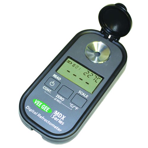 Digitales Refraktometer - MDX-101 - VEE GEE Scientific - Labor / für die Lebensmittelindustrie / für Umweltanalyse