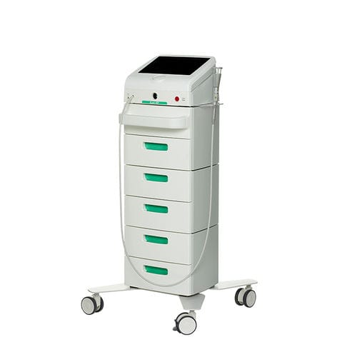 Hochleistungs-Lasertherapiegerät - IXYON XP - Mecmedix - auf Wagen