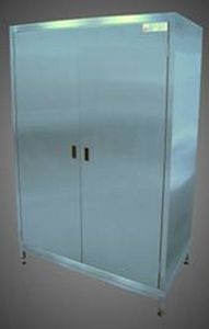 Laborschrank - Felcon - Edelstahl / mit 2 Türen