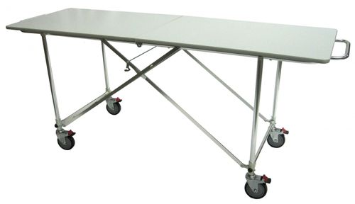 Tisch für Bestattungsvorbereitung - 227 kg - Affordable Funeral Supply - rechteckig / auf Rollen