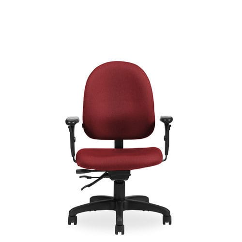 Bürostuhl mit Armlehnen - Jendra - Borgo - auf Rollen / pneumatisch / Dreh