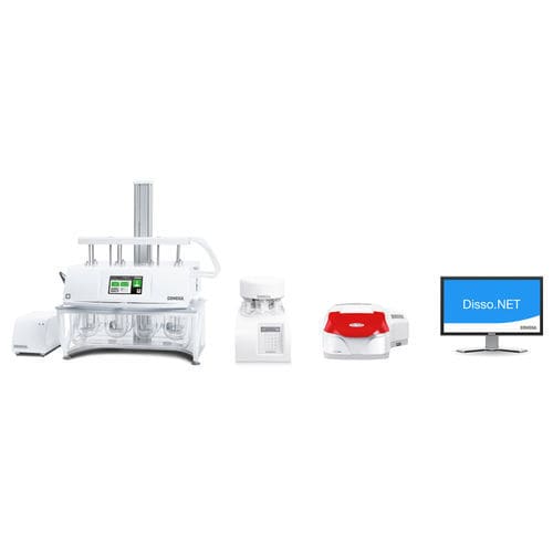 Halbautomatischer Dissolutionstester - Online System - ERWEKA GmbH - für die Pharmaindustrie / UV VIS / Tisch