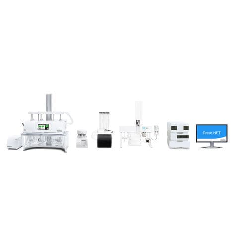 Automatischer Dissolutionstester - HPLC On-/Offline System - ERWEKA GmbH - für die Pharmaindustrie / Tisch / digital
