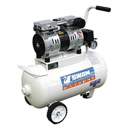 Luftkompressor für Zahnmedizin - DRS series - TONG CHENG IRON WORKS CO.,LTD - auf Rollen / geräuscharm / ölfrei