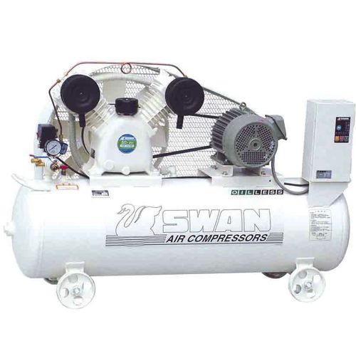 Luftkompressor für Zahnmedizin - SD series - TONG CHENG IRON WORKS CO.,LTD - auf Rollen / ölfrei