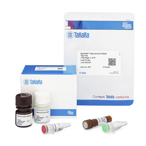 Testkit für Infektionskrankheiten - BacPAK™ - TAKARA - Viren / für Zellen / ELISA