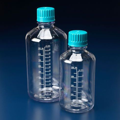 Laborflasche - Azlon® BRC0500, Azlon® BRC1000 - SciLabware Limited - Polycarbonat / Mess