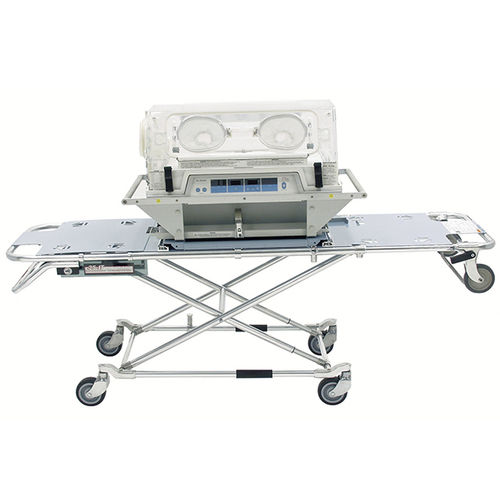 Inkubator für Neugeborene / für Transport - 35-IT - Ferno Canada Inc. - auf Rollen / mit Monitor / mit 4 Fenstern für Zugang zum Baby