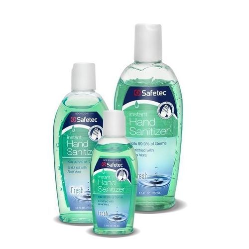 Hydroalkoholische Lösung / 66% - 17355 - Safetec of America - 500 mL / 250 mL