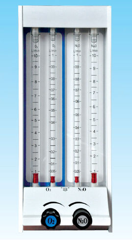 Gasmischer für Anästhesie - FA-006 - CM-CC - Sauerstoff / Distickstoffmonoxid / mit doppeltem Flowmeter