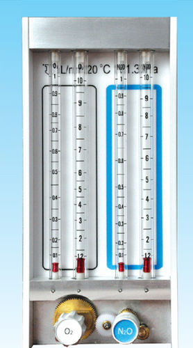 Gasmischer für Anästhesie - FA-004 - CM-CC - Sauerstoff / Distickstoffmonoxid / mit doppeltem Flowmeter