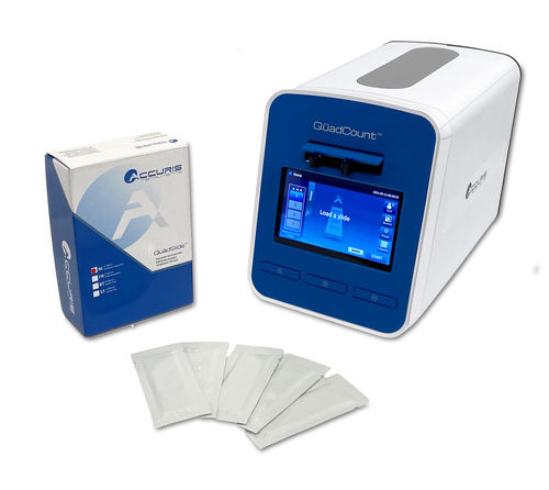 Automatischer Zellzähler - QuadCount&trade; - BENCHMARK SCIENTIFIC - kompakt / Säugetierzellen / somatische Zellkerne