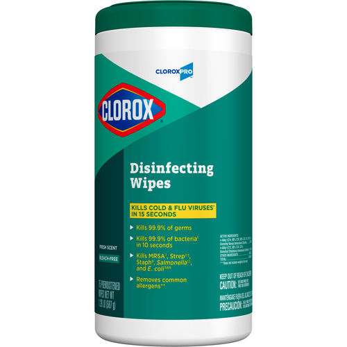 Feuchte Reinigungstücher / für Böden und andere Oberflächen - Clorox® - CLOROX HEALTHCARE