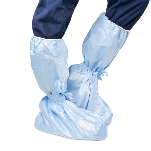 Medizinische Schutzstiefel / aus Polyethylen - 355-15 - Dukal Corporation - rutschfest / unsteril