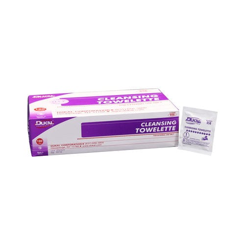 Feuchte Reinigungstücher / für Körperhygiene - 858 - Dukal Corporation - 100er-Packung