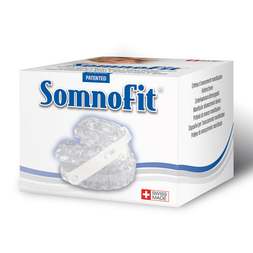 Zahnschutzschiene für Schnarchen - SomnoFit-B® - OSCIMED - transparent