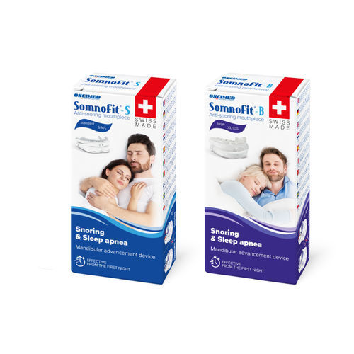 Zahnschutzschiene für Schnarchen - SomnoFit®-S - OSCIMED - transparent