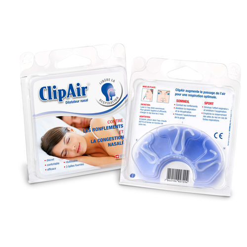 Anti-Schnarch-Gerät / nasendilatator - ClipAir  - OSCIMED - wiederverwendbar