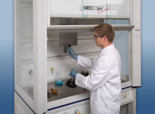 Chemieabzugshaube-Abzugshaube - WIBOjekt EL - Weiss GWE GmbH - Labor / bodenstehend